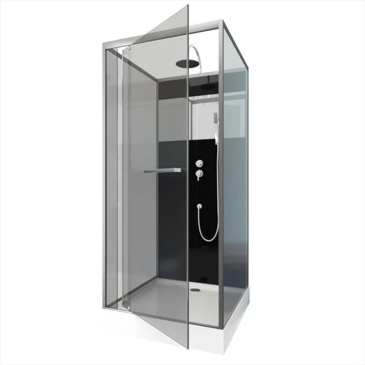 Cabine de douche carrée REFLECT L.90 x l.90 cm