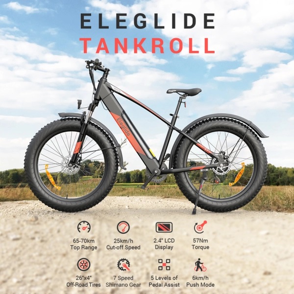 Vélo Électrique ELEGLIDE Tankroll Max 25km/h