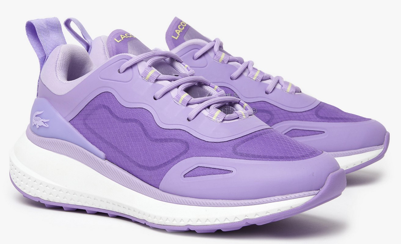 Sneakers Active 4851 Femme Lacoste en textile Purple/White