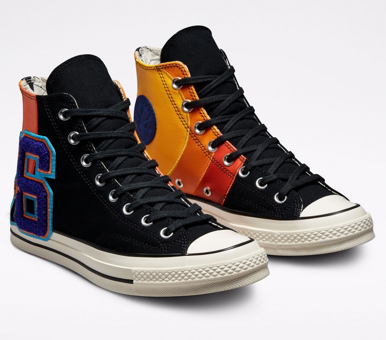 Chuck 70 Converse x Space Jam Baskets Montantes Noir/Orange mantra/Multicolore
