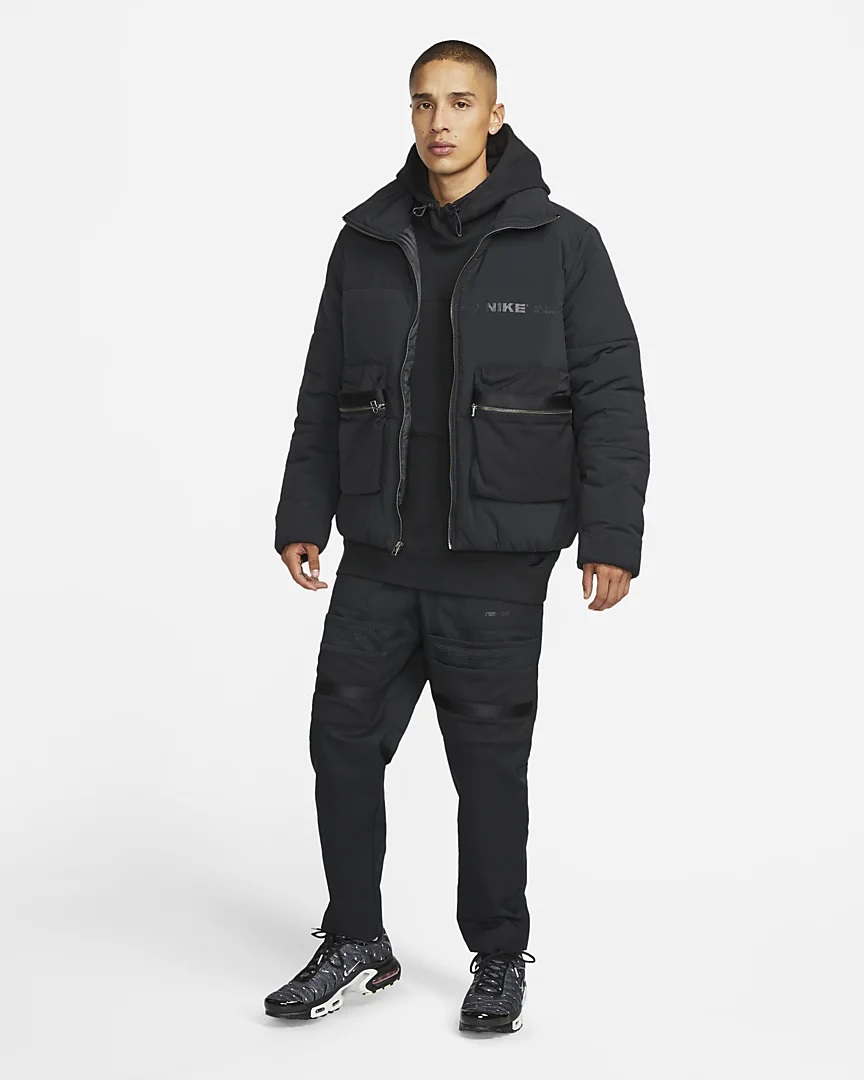 Nike Sportswear Therma-FIT City Made Synthetic-Fill Noir pour Homme