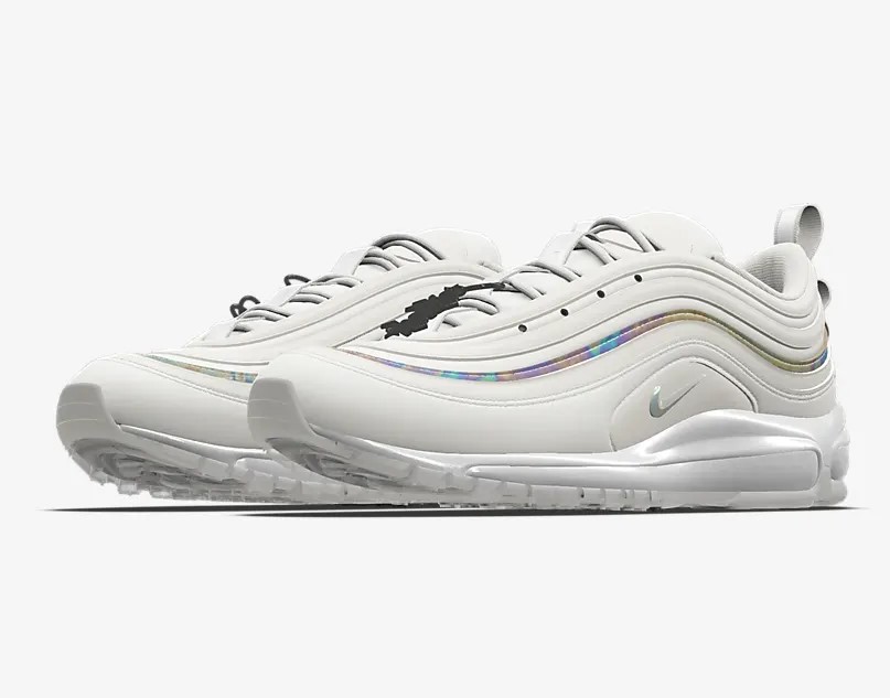 Nike Air Max 97 « Tina Snow » By You Baskets Basses Multicolore