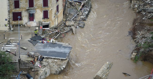 Inondations dans l'Aude : des "épisodes méditerranéens" appelés à se multiplier