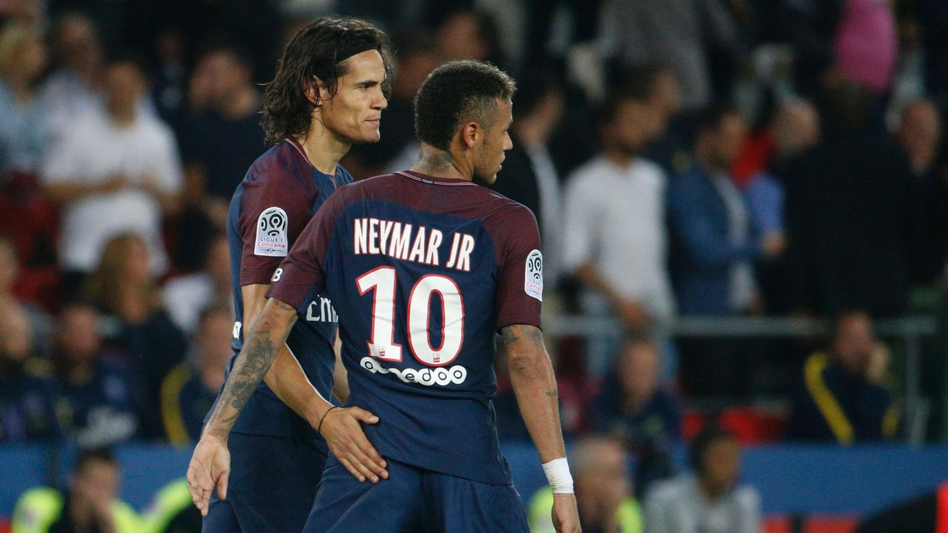 Neymar et Cavani, une embrouille dans le vestiaire et une affaire de gros sous ? - Eurosport.fr