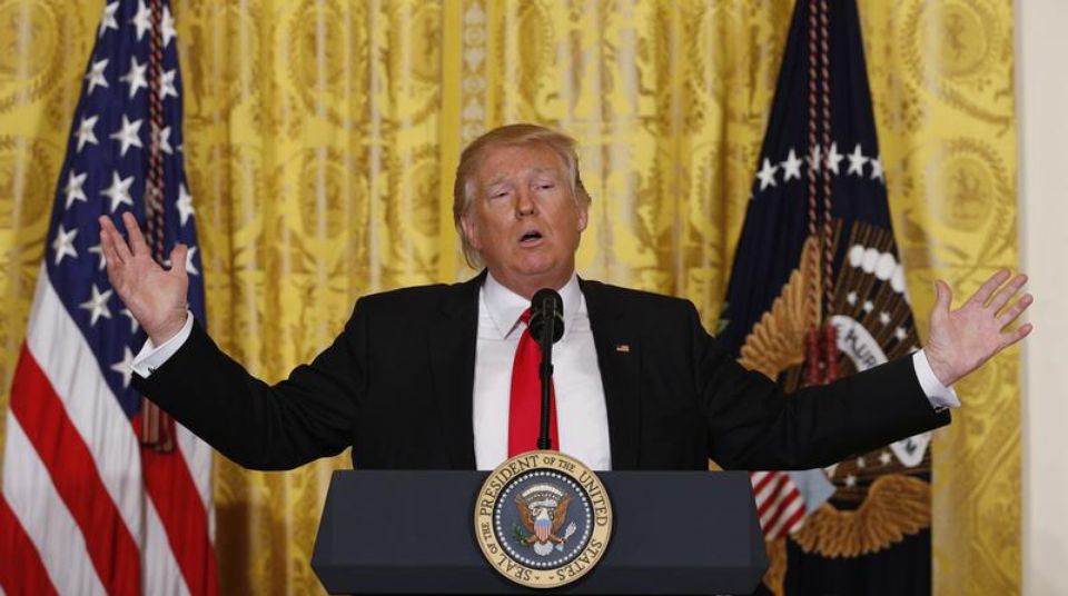Première démission, rupture diplomatique, conférence de presse surréaliste : Trump en roue libre - Libération