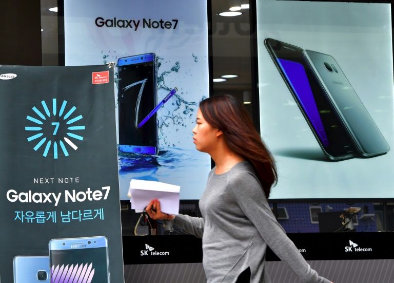 Batteries explosives: Samsung distribue en Corée du Sud ses nouveaux Note 7