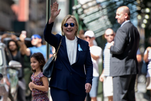 Course à la Maison Blanche: Hillary Clinton souffre d'une pneumonie