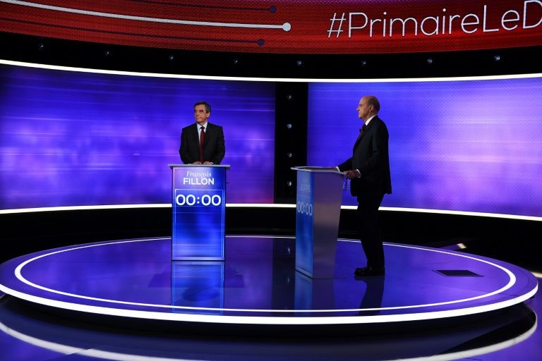 Débat TV entre Fillon et Juppé: 8,5 millions de téléspectateurs