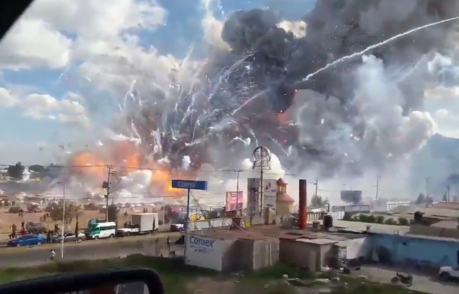 Mexique: 31 morts dans l'explosion d'un marché de feux d'artifice