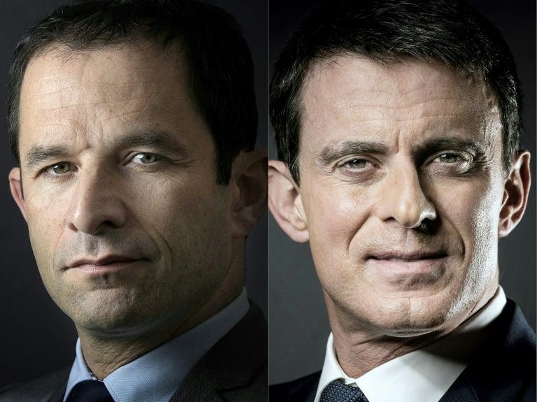 Valls et Hamon: deux programmes contrastés