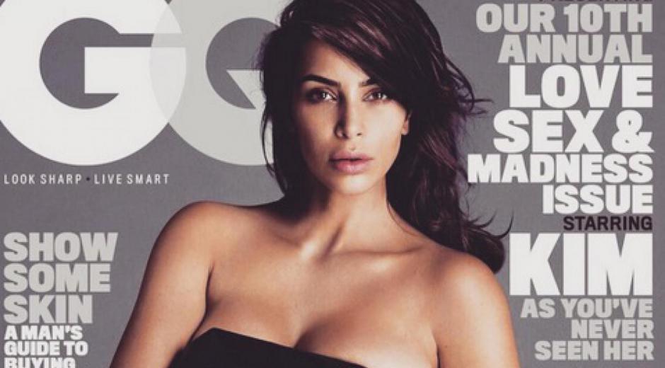 Kim Kardashian nue dans GQ, les photos hot dévoilées