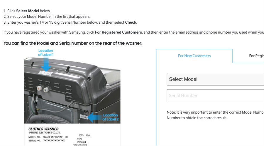 Samsung victime du "syndrome Note 7" sur ses lave-linge ?