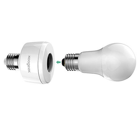 Koogeek Smart Socket, une douille pour connecter toutes les ampoules