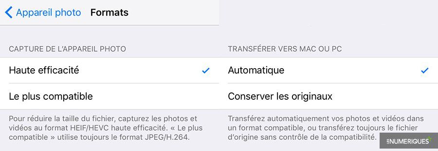 Apple adopte le format HEIF pour ses photos. Kézaco ?