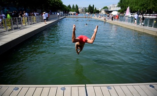 Paris: Ouverture de la baignade au bassin de la Villette... «C'était un rêve, il se réalise» - 20minutes.fr