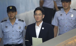 Corée: L'héritier de Samsung condamné à cinq ans de prison pour corruption - 20minutes.fr