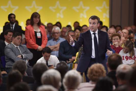 A Epinal, Emmanuel Macron lance la première « consultation citoyenne » sur l'Europe - Le Monde