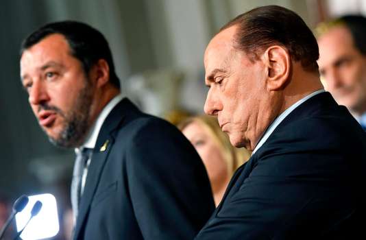 En Italie, Berlusconi ouvre la voie à la formation d'un gouvernement « antisystème » - Le Monde