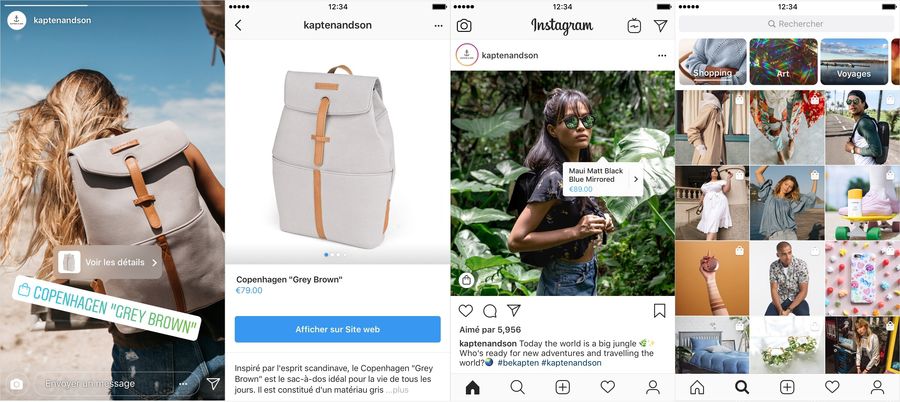 Instagram lance les Stories publicitaires en France