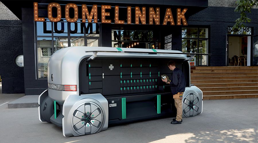 Renault EZ-PRO : un robot-livreur autonome pour le dernier kilomètre