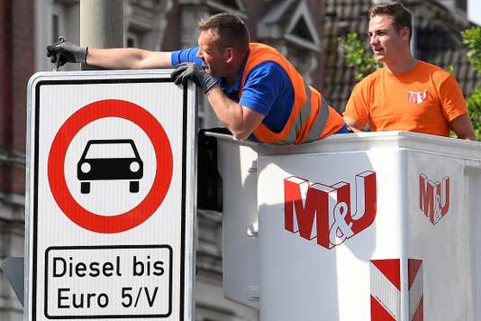 Les constructeurs allemands paieront pour le retrait des vieux diesel