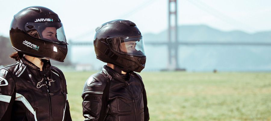 Jarvish : le casque de moto à base de réalité augmentée avec assistant