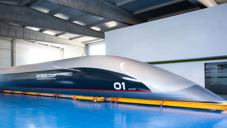 La première capsule d'hyperloop peut transporter 40 personnes