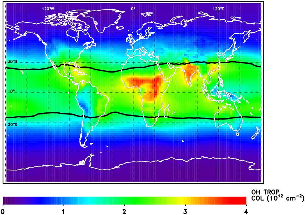Réchauffement climatique : la Nasa découvre un "détergent" de gaz à effet de serre