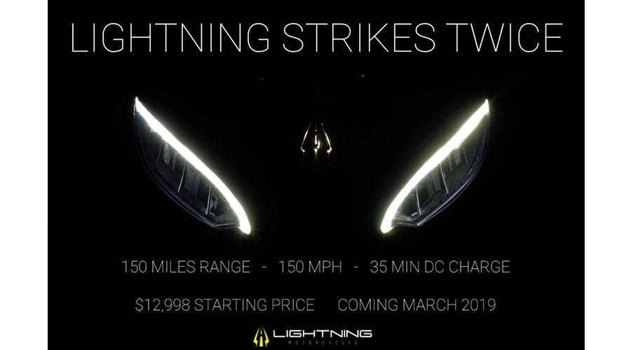 Moto électrique : Lightning Strike, 241 km, 241 km/h, 35 min de charge