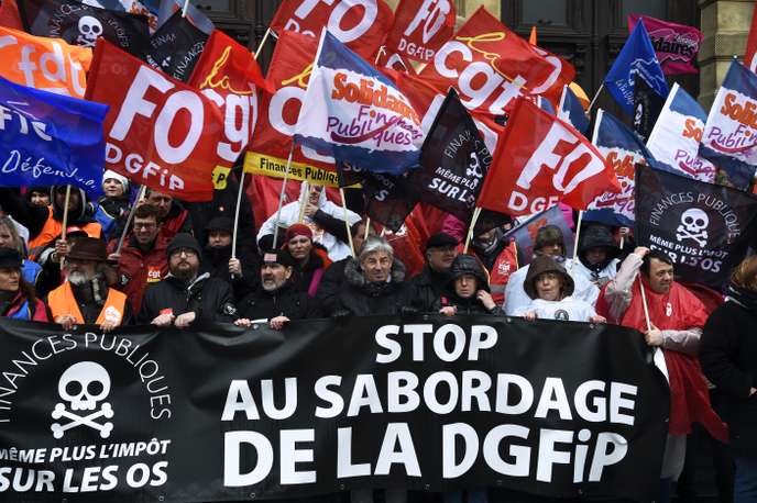 Bercy : les syndicats lancent la mobilisation contre la réorganisation des services des impôts