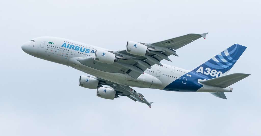 Les avions les plus récents, comme l’A380, peuvent voler jusqu’à 43.000 pieds d’altitude. © Eisenmenger, Pixabay, CC0 Creative Commons