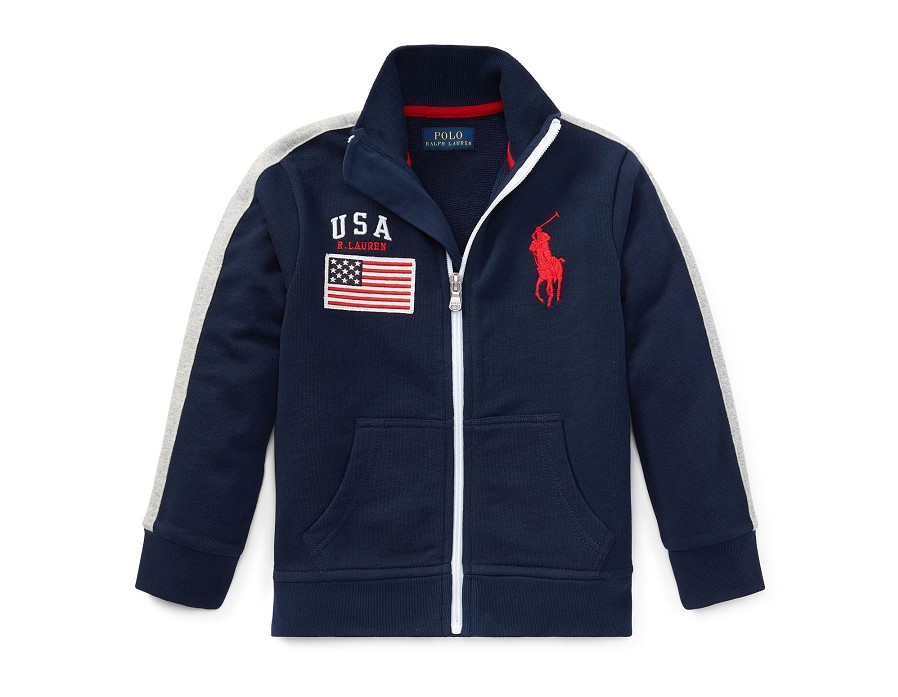 Veste d'athlétisme USA en coton Ralph Lauren pour Garçon