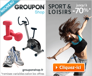 Groupon Shop - Sport et Loisirs pas Cher -70% avec Groupon