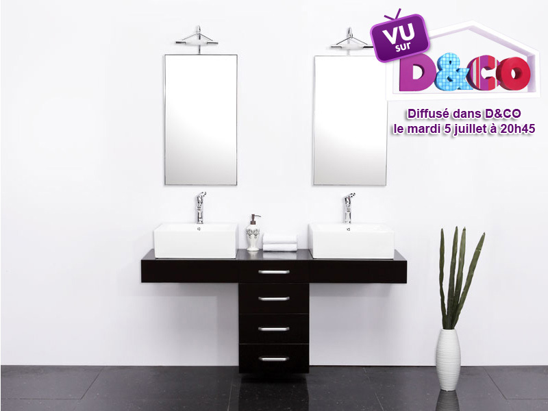 Meuble salle de bain Usine Deco - Salle de bain Duo Prix UsineDeco 549,00 Euros