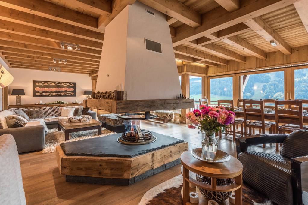 Airbnb - Location OMAROO II Chalet luxueux avec belle vue et sauna à Morzine en Haute Savoie