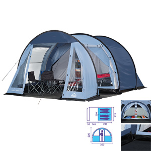 Tente Intersport - Tente Compact tunnel 4 MC KINLEY prix 179,95 Euros