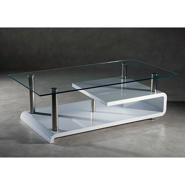 Table basse Mistergooddeal - Table basse rectangulaire HAWAI prix 169,99 Euros