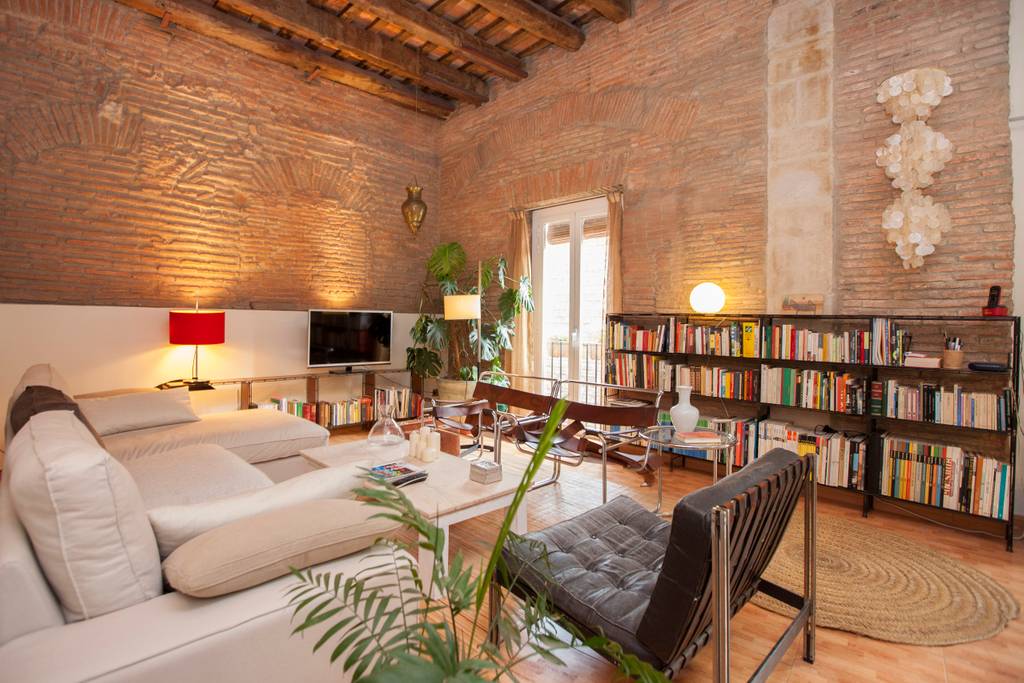 Location Barcelone Airbnb, Chambre double à El vaixell de paper à Barcelone