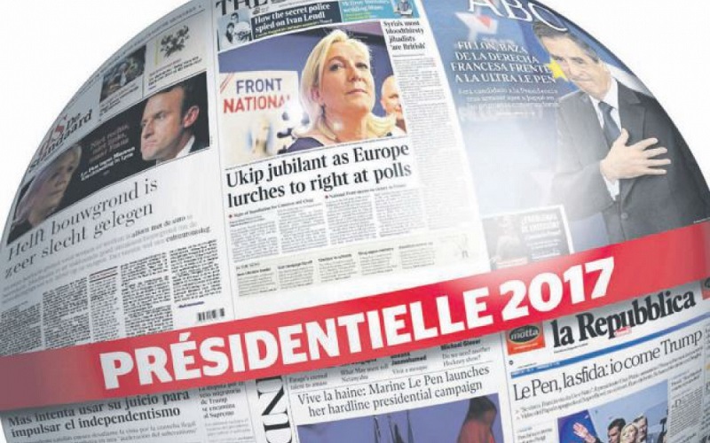 La campagne présidentielle française scrutée à travers le monde