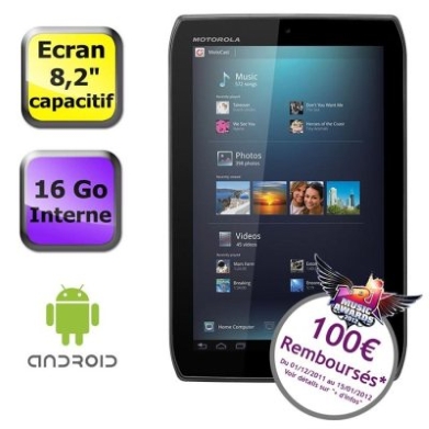 Tablette Tactile, iPad La Redoute - Motorola XOOM 2 Media Edition WIFI TABLET PC