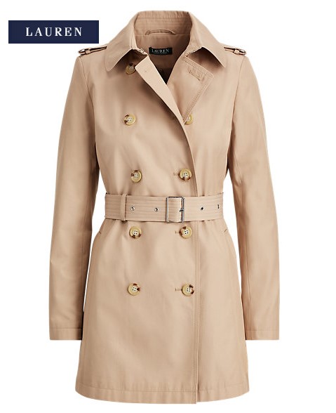 Trench-coat en coton mélangé Ralph Lauren