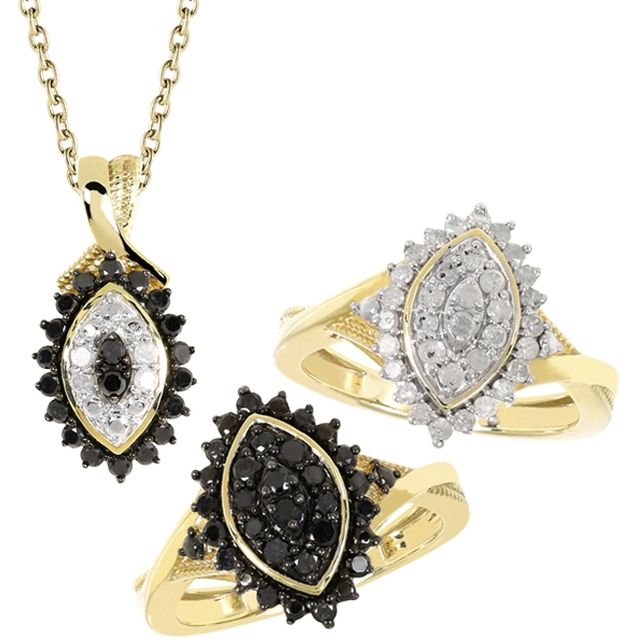 Instant Bijoux Bagues Hypnotique Diamants+Pendentif+Chaîne M6 Boutique