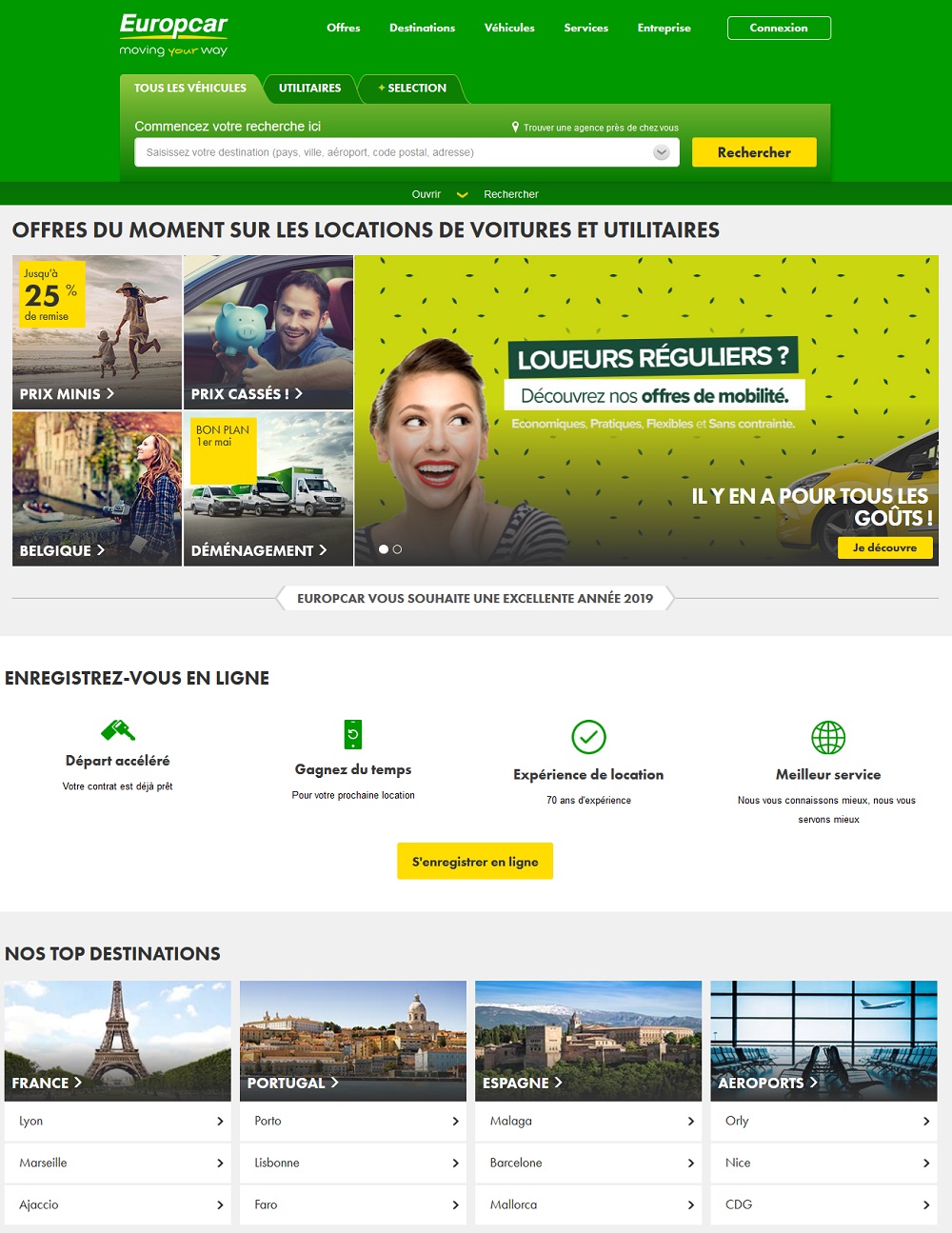 Europcar France - Europcar location voiture - Europcar location utilitaire, Europcar code promo