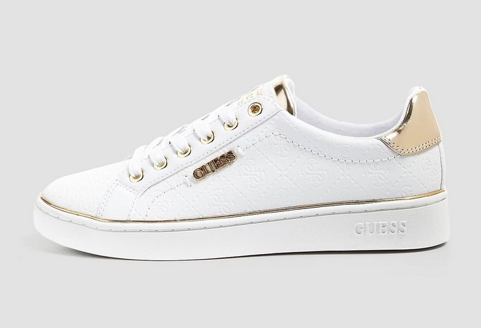 SNEAKERS BECKIE IMPRIME LOGO Blanc GUESS