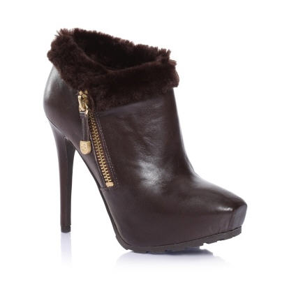Ivorie Leather Ankle Boot Guess - Bottines Guess
