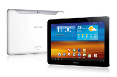 Tablette Darty - Tablette tactile Samsung GALAXY TAB 10.1 WIFI 16GO BLANC