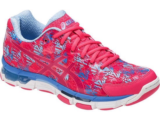 Asics GEL-Netburner Professional 13 Rouge Red/Cosmo Pink/Airy Blue