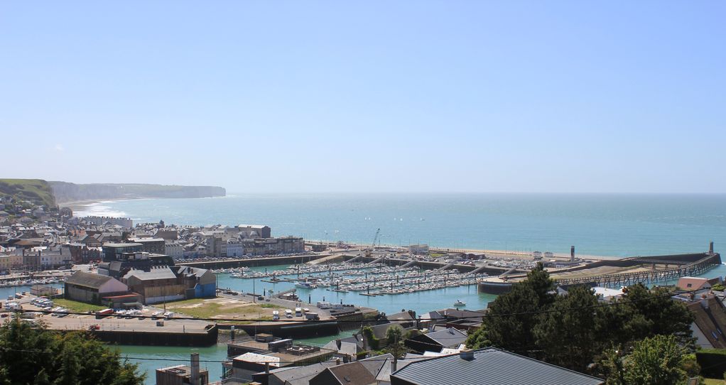 Abritel Location Normandie - Fécamp Maison vue panoramique 180° sur mer