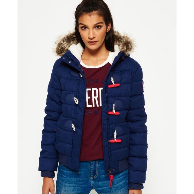 Veste Marl Toggle Puffle Superdry