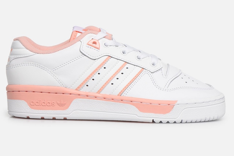 Adidas Originals Rivalry Low W Baskets Basses Ftwr White/Ftwr White/Glow Pink pour Femme